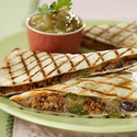 Fast-off-the-Grill Chorizo Quesadillas