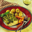 Pesto Crusted Fish