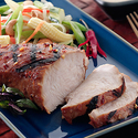 Honey Grilled Turkey Tenders with Peanut Sauce